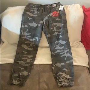 Camouflage joggers